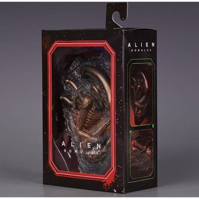 Mooi Alien Romulus Origineel Alien Wandmontage Actiefiguur Verzamelmodel Decoratief Ornament Voor Sci-Fi Liefhebbers black