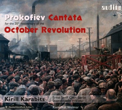Ernst Senff Chor Berlin & Staatskapelle Weimar - Cantata For The 20th Anniversary of The October Revolution (CD)