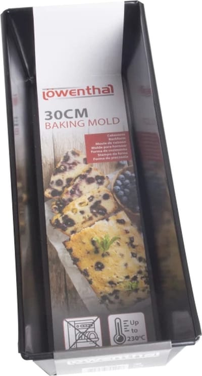 Broodbakvorm 30 cm - Anti-aanbak Broodbakblik - Cakevorm voor Brood & Cake - Alpina