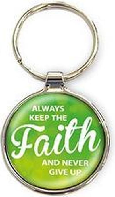 Miko - Sleutelhanger - Keep the faith - Rond