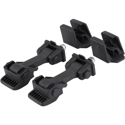 Lot de 2 Attaches de Capot Sécurités & Supports pour Jeep Wrangler JK 2007 2016 55395653AF black