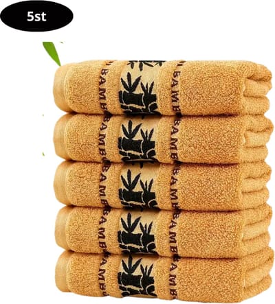 Livano Handdoeken Set - Hotelkwaliteit - Handdoek - Towel - Geel - 5 Stuks
