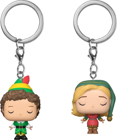 Funko Pocket Pop! Keychain 2-Pack: Elf - Buddy & Jovie