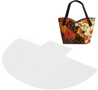 Dailygoods- Naaisjabloon Transparant - Handtas Naaisjabloon - Herbruikbaar Acryl - Professionele Kwaliteit - Duurzaam - Nauwkeurige Voering - Taspatroon