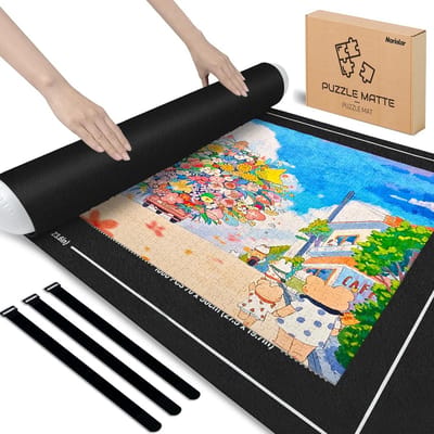 Puzzlemat voor 500/1000/1500 stukjes - Praktische accessoire voor het opslaan en vervoeren van puzzels