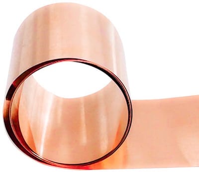 Koperen Plaat - Metaal Strip - Ambachten Maken - Zuiver Metaal - 0.5mm x 200mm x 1M - Brons