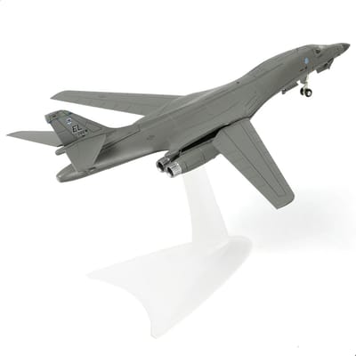 Strategische Bomber Model - Vliegtuig Model - Verzamelaars Cadeau - Gedetailleerd Metaal Gietwerk - Schaal 1/200 - Grijs