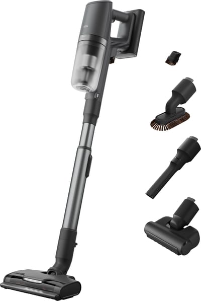 AEG AP82AB25DG Steelstofzuiger Batterij/Accu Droog Schuim Zakloos Zwart, Grijs 4 Ah