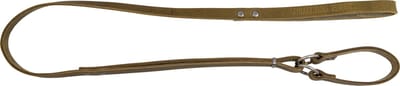Animal Boulevard Ab30181 - Hals- En Leibanden - Hond - Ab Country Leather Schoollijn Olijf-16mmx128cm - Maat: 16mmx128cm - 199763