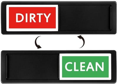 Vaatwasser Magneet Schoon Vuil Indicator, Dubbelzijdige Magnetische Vaatwasser Sticker