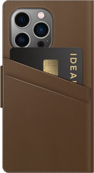 iDeal of Sweden Atelier Wallet iPhone 13 Pro Intense Brown