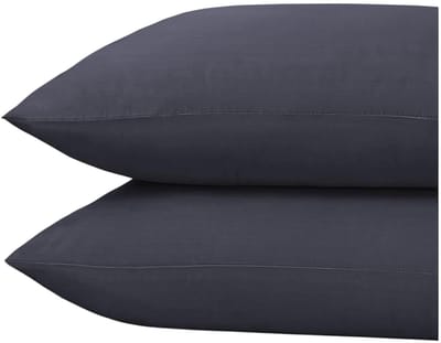Princess Line Kussenslopen 100% Zachte Katoen - 60x70 cm - (set van 4 stuks)  - Antraciet
