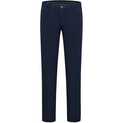 Com4 Broek Fine Uni Fabric Modern Chino Navy / male