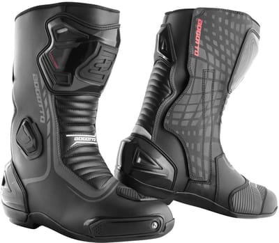 Bogotto Race-X Motorlaarzen Zwart - Laars