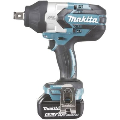 Makita DTW1001RTJ DTW1001RTJ Accu-slagmoersleutel 1050 Nm 18 V Aantal meegeleverde accus: 2 5 Ah Li-ion Incl. 2 accus, Incl. lader, Incl. koffer