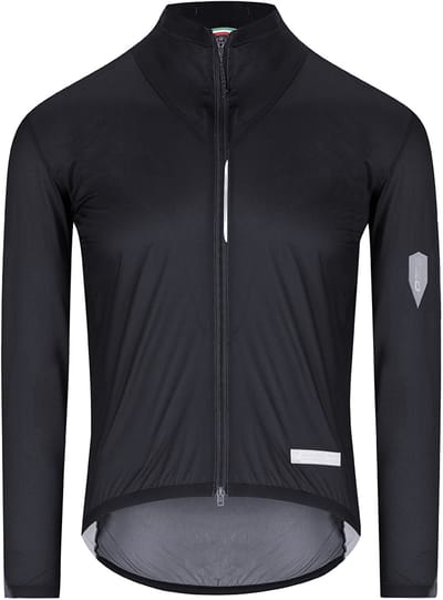 Q36.5 Rain Shell Light Jas Zwart M Man