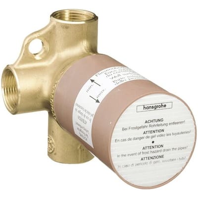 Hansgrohe basic body Trio shut-off / diverter valve