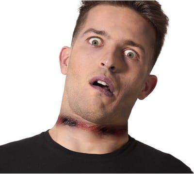 Horror/Halloween verkleed accessoires littekens - nep wond - opplakken op huid