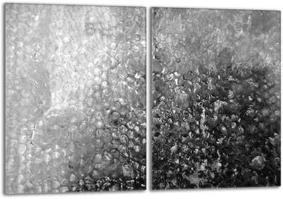 TMK ArtDeko Serie - Glasplaat Keukenbeschermer - 40x52cm - Veilig - Hygienisch