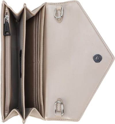 JOOP! Schoudertas Avondtas Cadere Macey Clutch Silver Beige