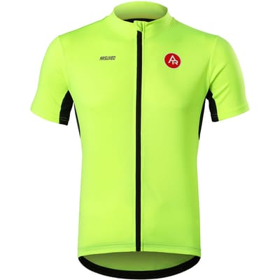 Heren Korte Mouwen Sneldrogend Fiets T-shirt voor Hardlopen Fitness Atletische Training XL groen