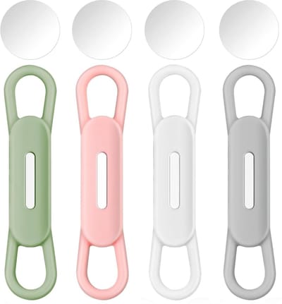 Cosensi- Pennenhouder Magnetisch - 4 Stuks - Silicone - Multikleur - Ruimtebesparend - Geschikt voor Bureau/Refrigerator - Pennensteun