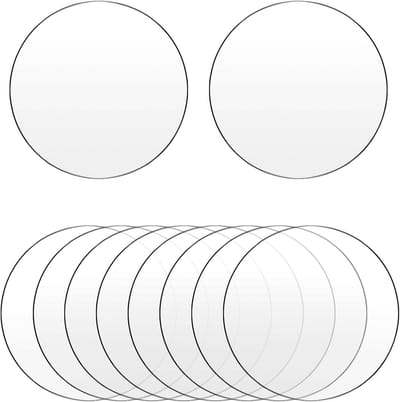 Ronde Acrylplaten - Transparante Cirkels - Hobby Projecten - 1 Mm Dik - 20 Cm Diameter - Helder