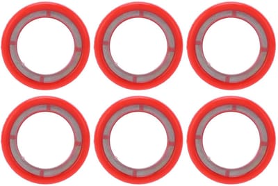 Dailygoods- Ventilatieschroeven 6 Stuks - Rubber Bekleed - Roestvrij Staal - Vervanging voor Mariner Outboard - Olie - Duurzaam Materiaal - Schroeven