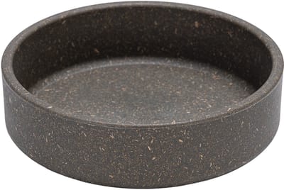 Designed by Lotte Eetbak Noor - Voerbak - Drinkbak - Kat - Bamboe - Grijs - 12 cm