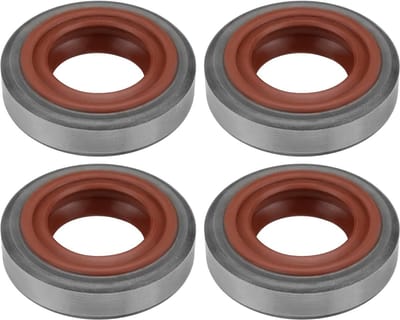 Dailygoody - Crank Oliekeerringen Kit - 4 stuks - Hoogwaardige afdichting - 12x22.2x5mm - Geschikt voor Stihl trimmers - Oliekeerringen 9640 003 1195
