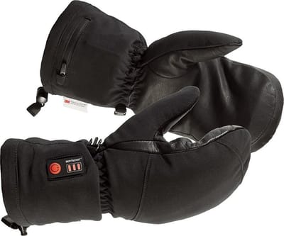 Verwarmde Wanten - Single Heating | Verwarmde Handschoenen | 4.000 mAh | XS | Zwart | USB