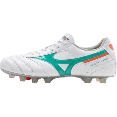 Mizuno Morelia Ii Pro Voetbalschoenen Wit EU 40 1/2