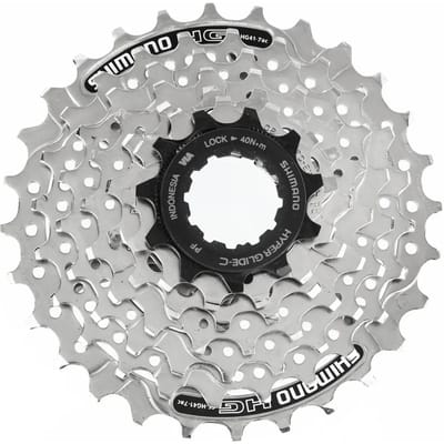 Cassette 7 speed Shimano HG41 11-28T (werkplaatsverpakking á 10 stuks)
