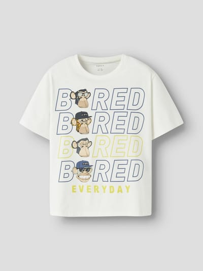 NAME IT - NKMDREY BOD SS NREG TOP BOX SKY - Jongens - T-shirts