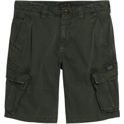Superdry Core Cargo Short Relaxed Pasvorm Groen Grootte: 30