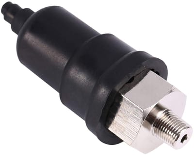 Dailygoods- Drukregelschakelaar Instelbaar 0,1-1,0 MPA - Drukschakelaar Waterpomp - Drukschakelaar Compressor - Roestvrij Staal - Duurzaam - Eenvoudige Bediening
