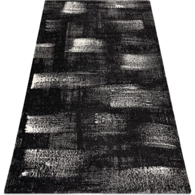 Kleden Rugsx Tapijt GNAB 60619733 Abstractie modern zwart / 120x170 cm
