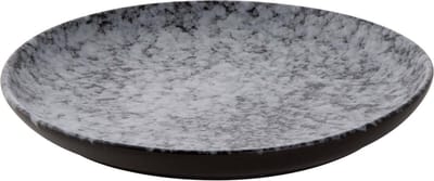 Palmer Bord Rocks 21 cm Zwart Grijs Porselein 1 stuk(s)