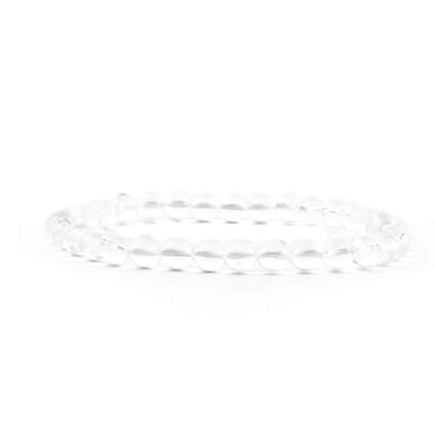 Stones & Bones® - Bergkristal powerbead armband