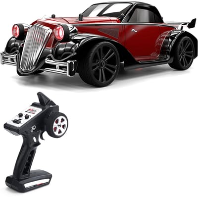 RC Drift Auto 1/16 RC Auto 2.4GHz 4WD 35 km/u RC Raceauto Hoge Snelheid Kinderen Gift RTR voor Kinderen Jongens Meisjes red-1 battery