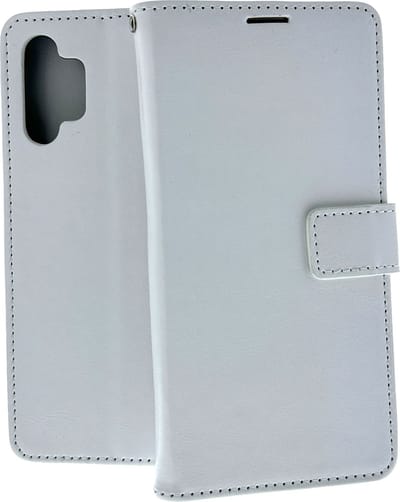 Portemonnee Book Case Hoesje Geschikt voor: Samsung Galaxy A13 5G / Samsung Galaxy A04s wit