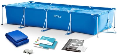 Intex Stela Frame - Zwembad - 450 x 220 x 84 cm - Inclusief Mat