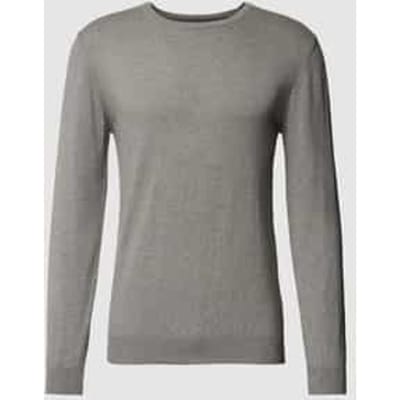 gebreide pullover met ronde hals