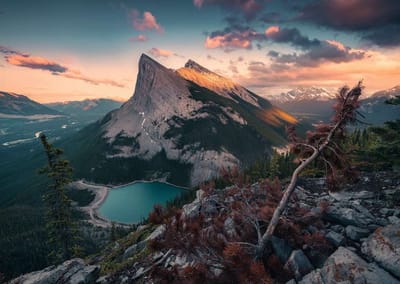 Ravensburger puzzel Nature Edition No 16 - Rocky Mountains - 1000 stukjes.