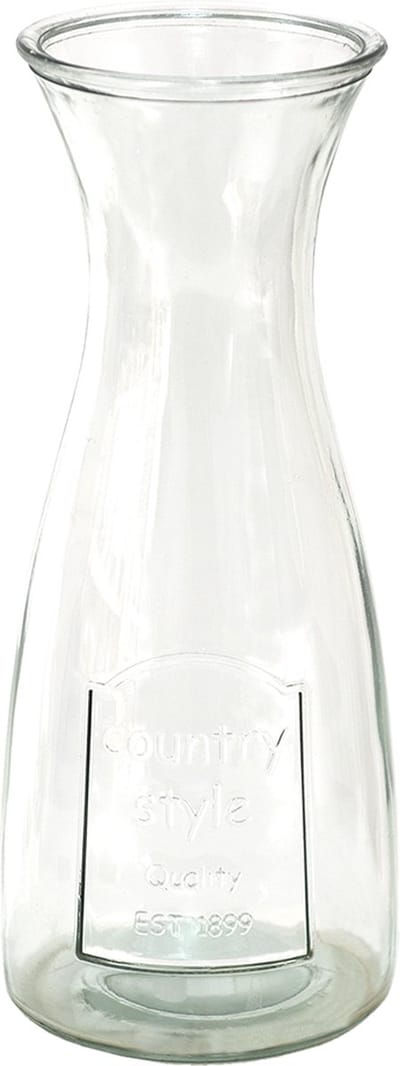 Clayre & Eef Karaf Ø 10x27 cm Glas