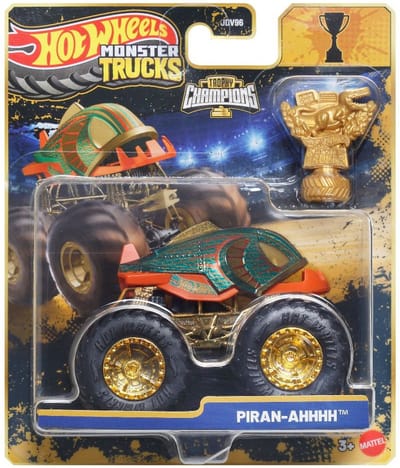 Hot Wheels monster jam truck Piran-ahhhh- monstertruck 9 cm schaal 1:64