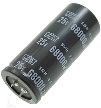 Radiaal elektrolytische condensator 68000µF 25V - Snap-In tot 85°C