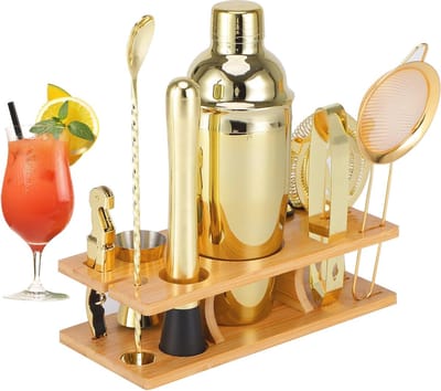 Cocktailshaker Set for Perfect Cocktails - RVS Cocktail Set voor Thuis en Feestjes