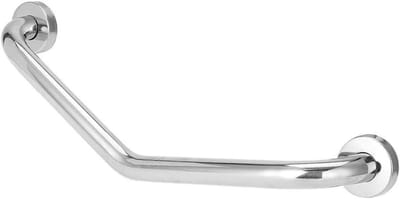 Badkamer Handgrepen - Veiligheidsgrepen Douche - Valpreventie - Antislip Roestvrij Staal - 48 cm - Zilver