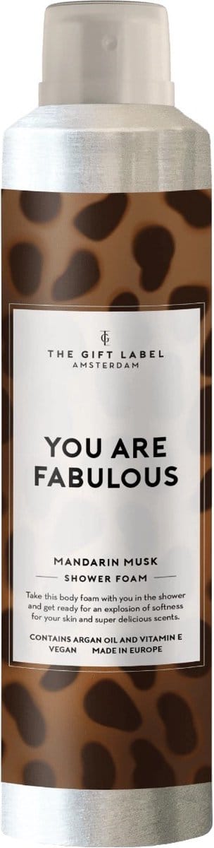 The Gift Label Shower Foam 200ml V3 You Are Fabulous II